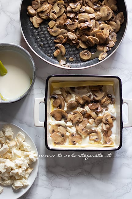 come fare le lasagne ai funghi