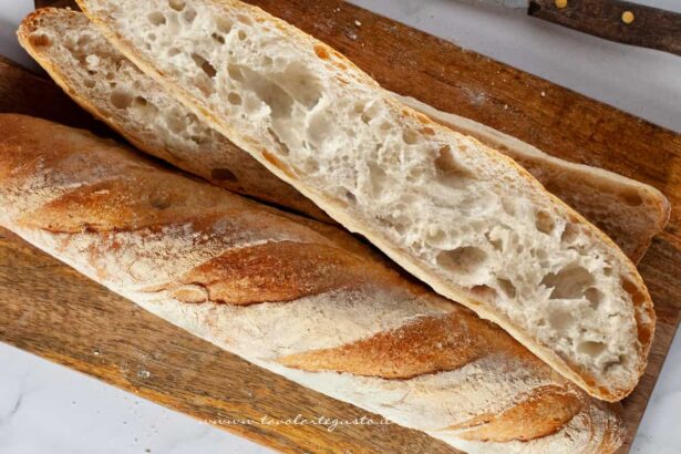 Baguette - Ricetta di Tavolartegusto