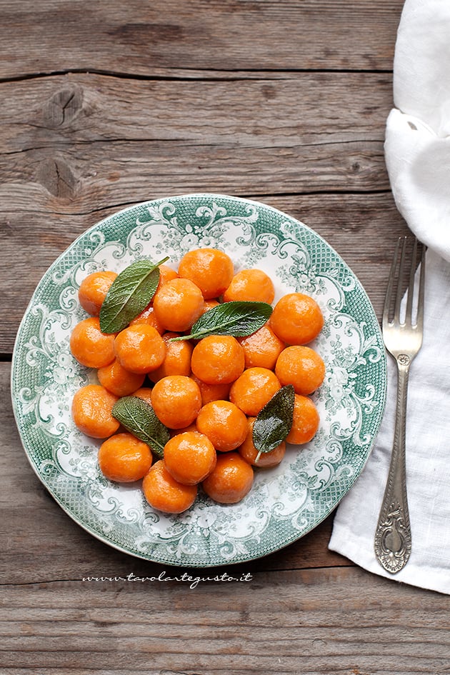 gnocchi di carote ricetta - Ricetta di Tavolartegusto
