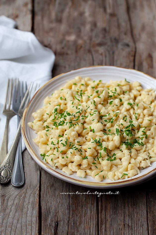 Spatzle ricetta