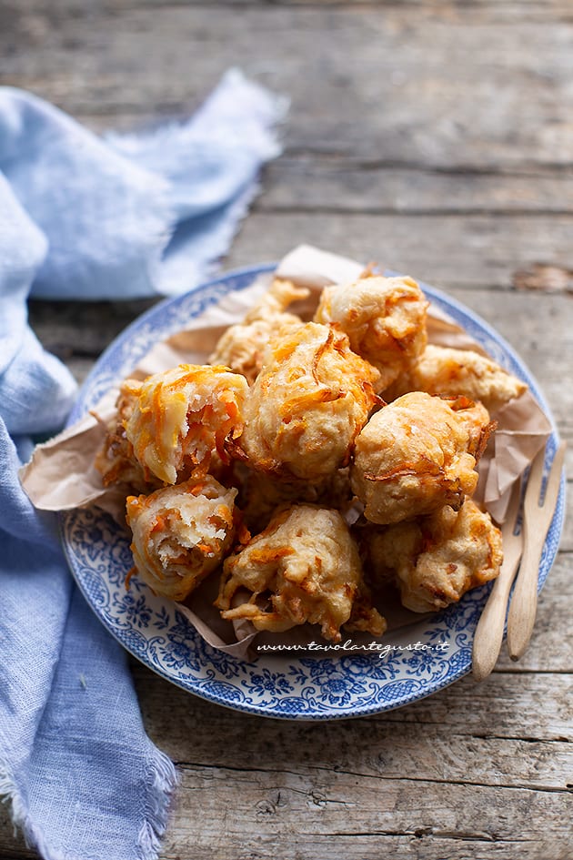 frittelle di carote ricetta