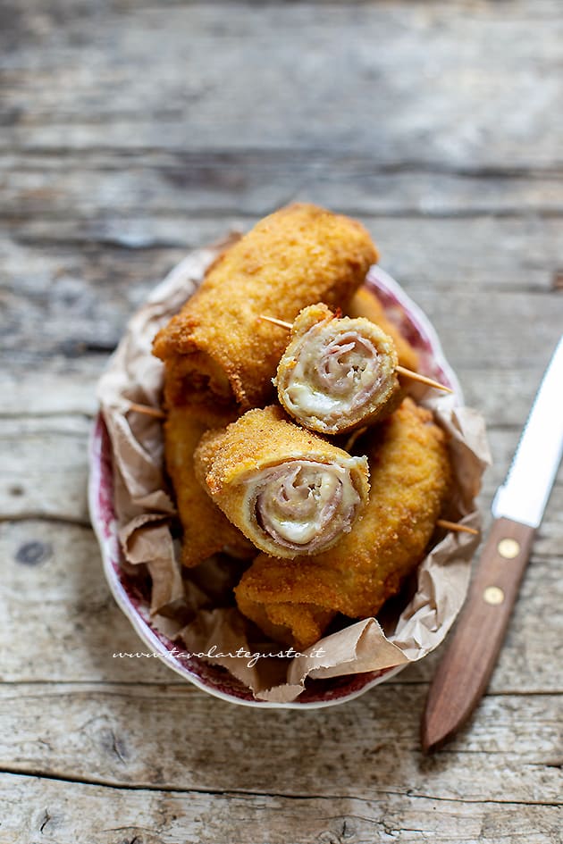 involtini di cotoletta ricetta