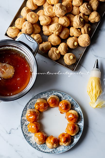 come fare il croquembouche