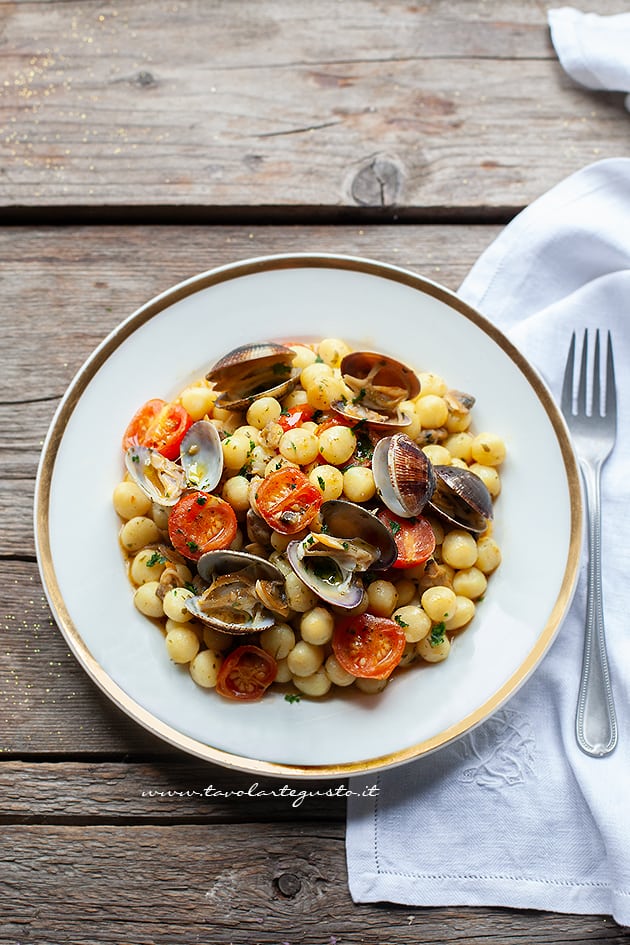 gnocchetti alle vongole ricetta