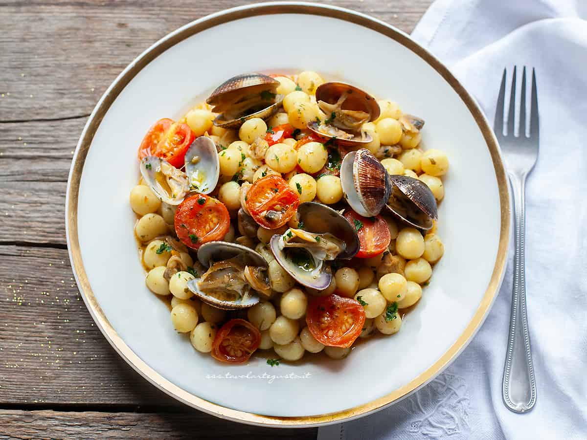 gnocchetti alle vongole