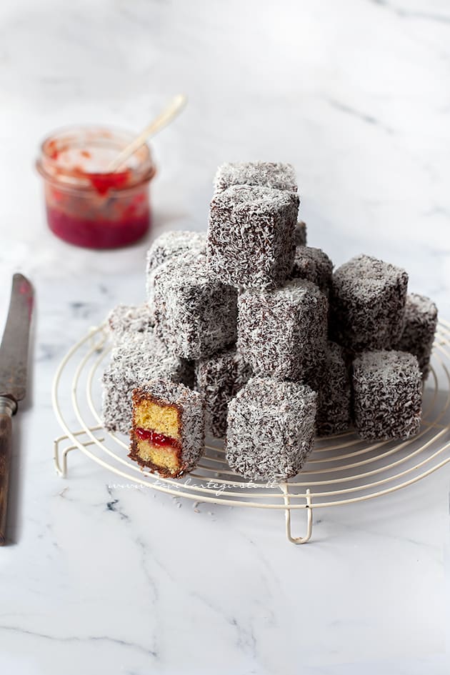 lamington ricetta