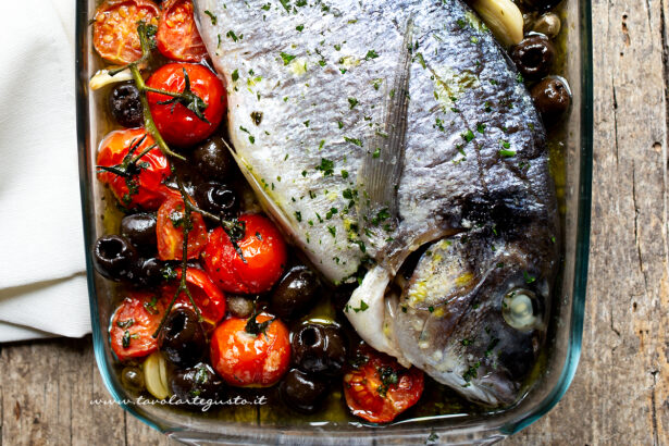orata al forno