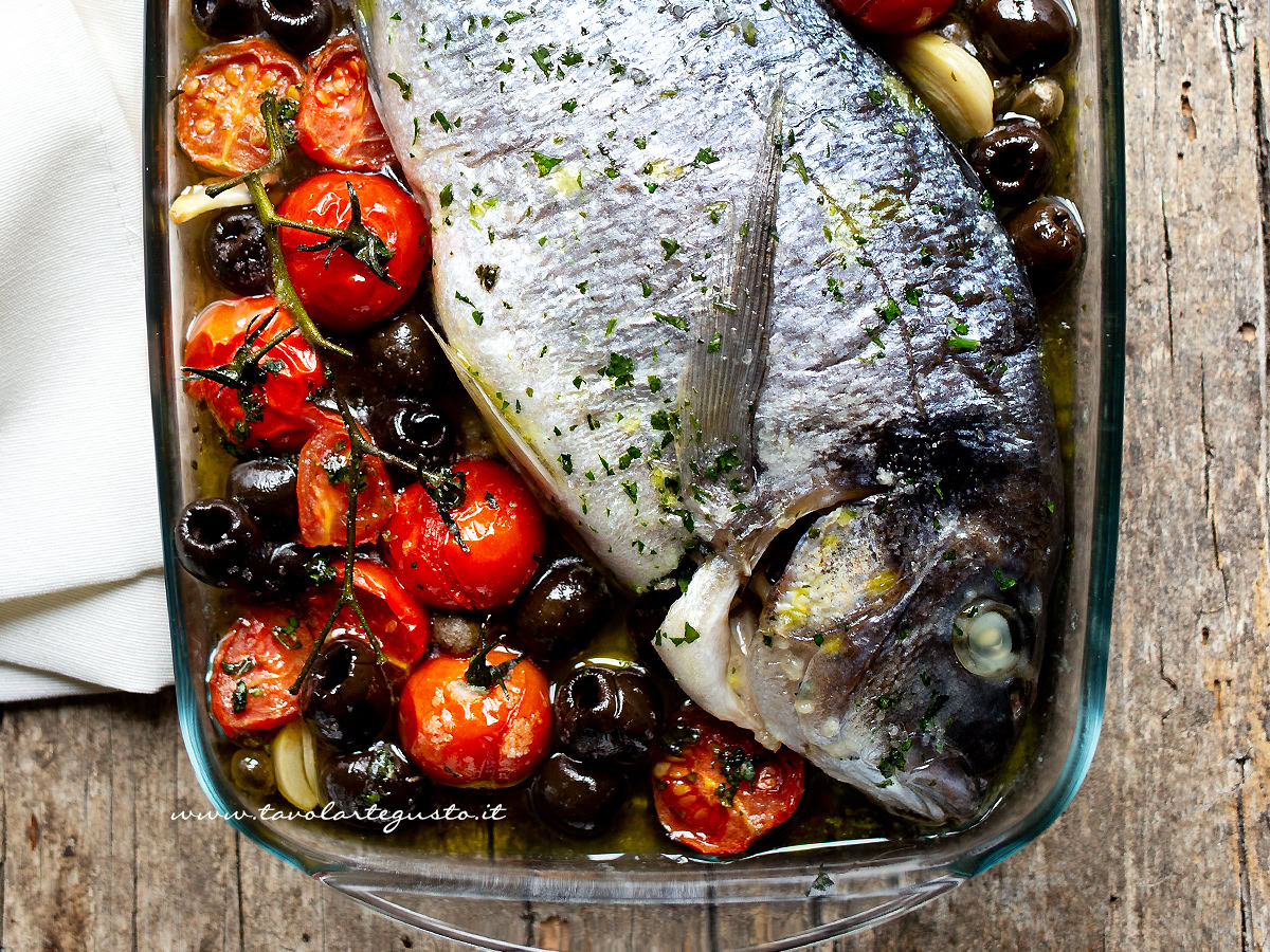 orata al forno
