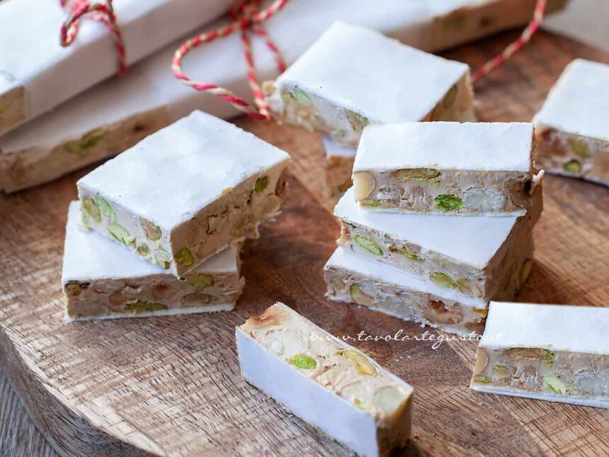 torrone - Ricetta di Tavolartegusto