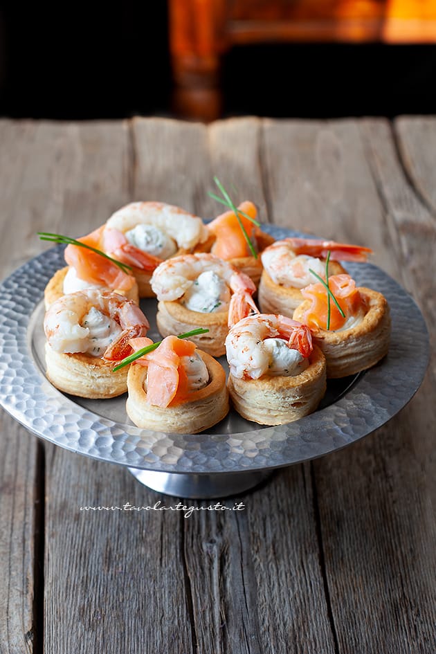 vol au vent ricetta - Ricetta di Tavolartegusto