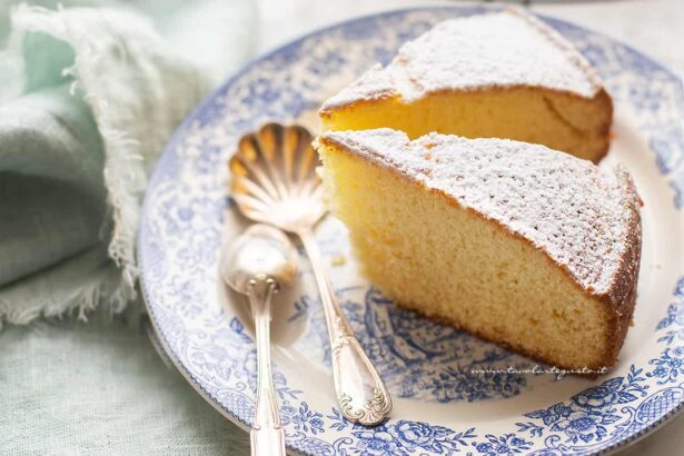 torta al latte caldo