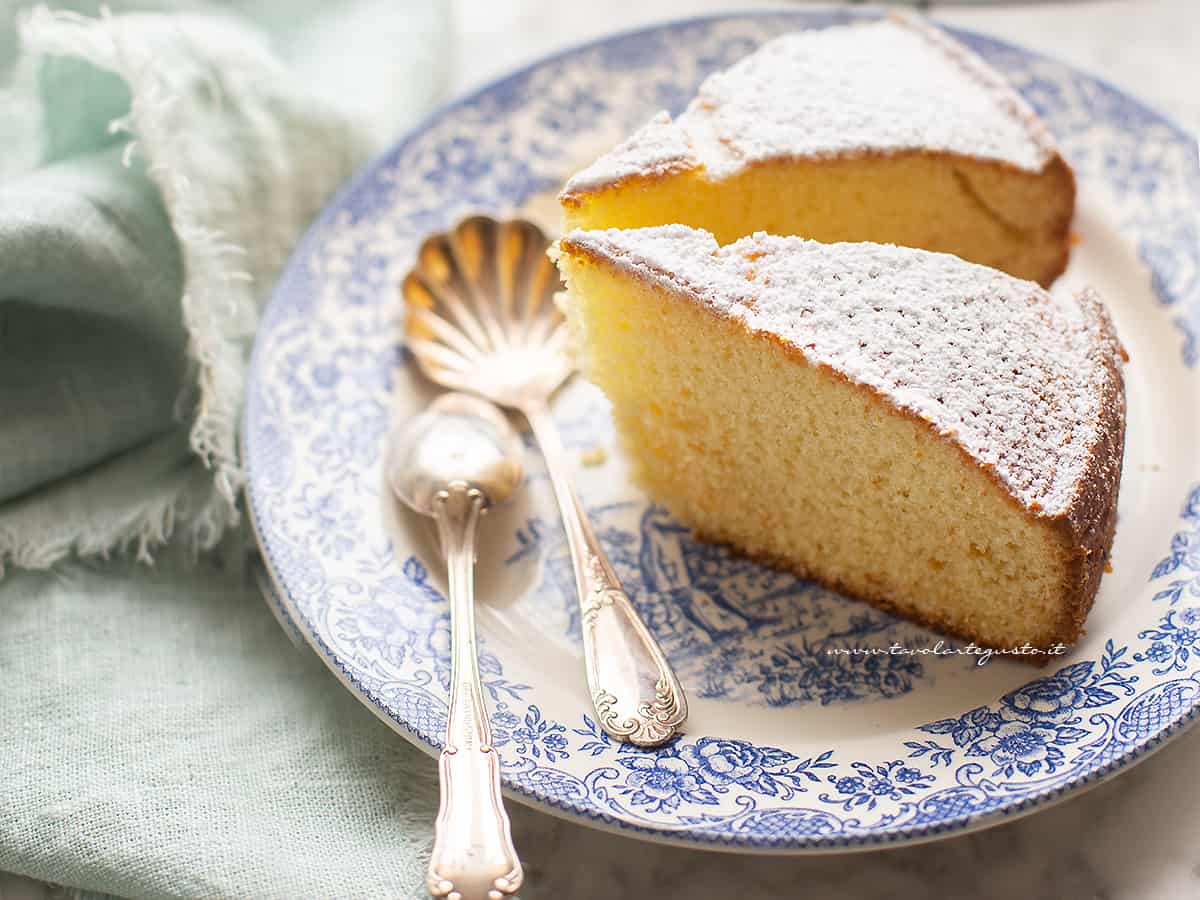 torta al latte caldo