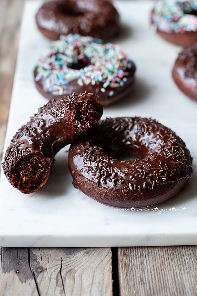 donuts al cioccolato