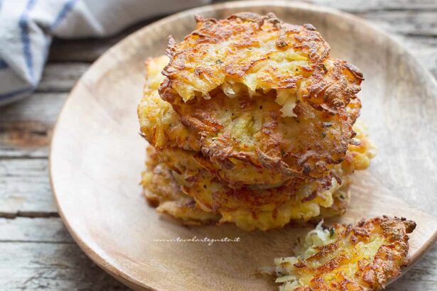 frittelle di patate - Ricetta di Tavolartegusto