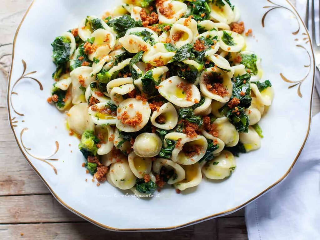 Orecchiette cime di rapa: Ricetta originale e Segreti con foto passo passo