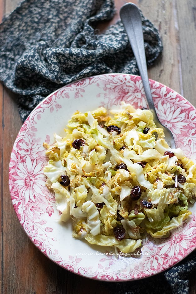 verza in padella ricetta