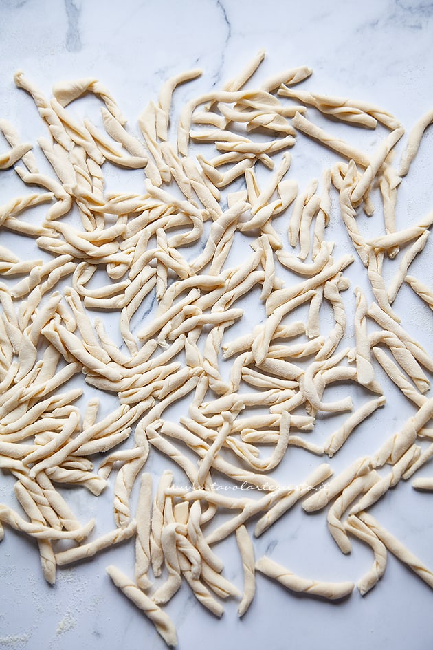 strozzapreti ricetta - Ricetta di Tavolartegusto