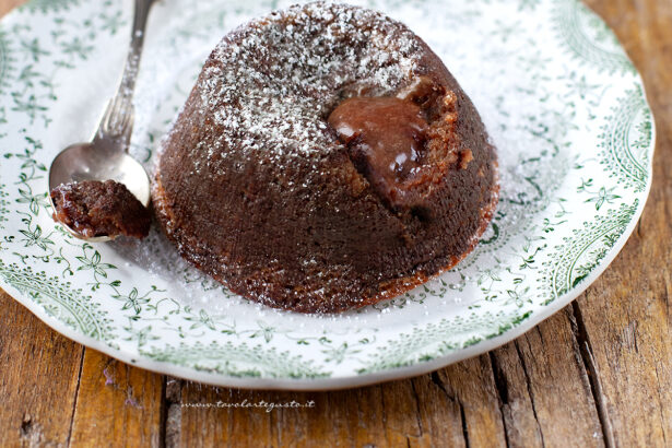 Tortino al cioccolato al latte