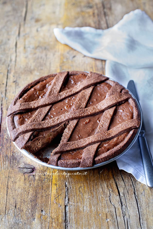 pastiera al cioccolato ricetta