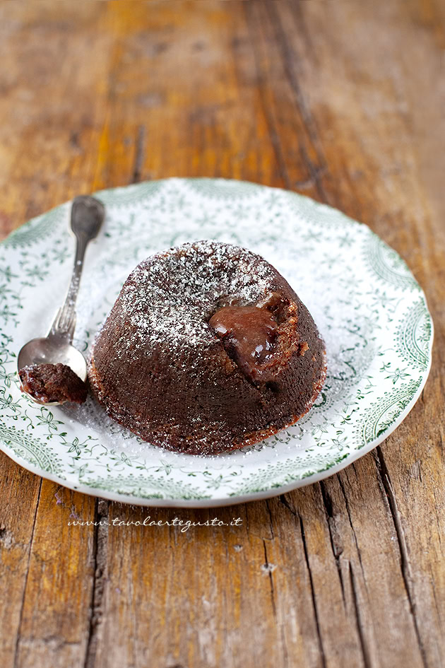 tortino al cioccolato al latte ricetta