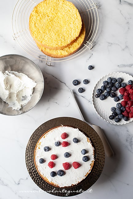 come fare la torta chantilly