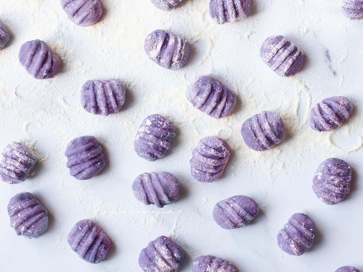 gnocchi di patate viola