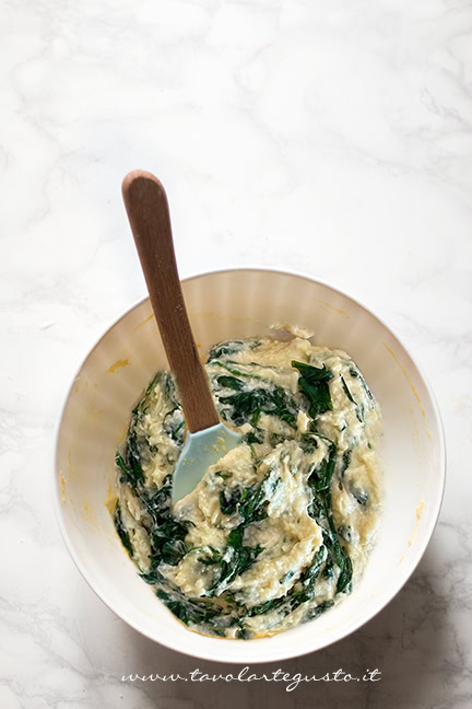 impasto plumcake agli spinaci