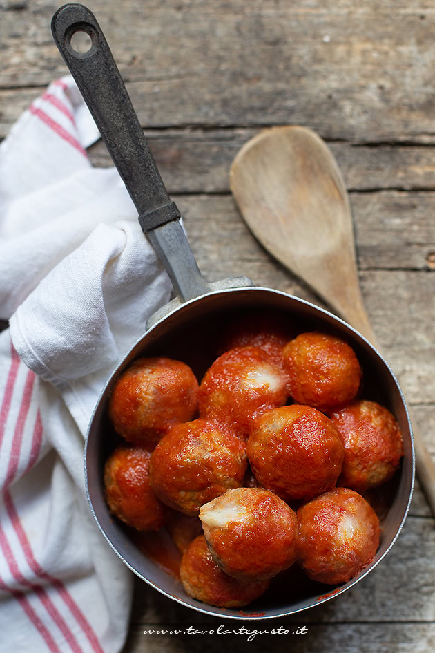 polpette alla pizzaiola ricetta