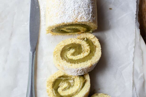 rotolo al pistacchio