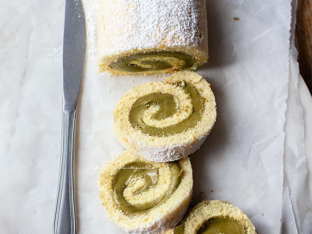 rotolo al pistacchio