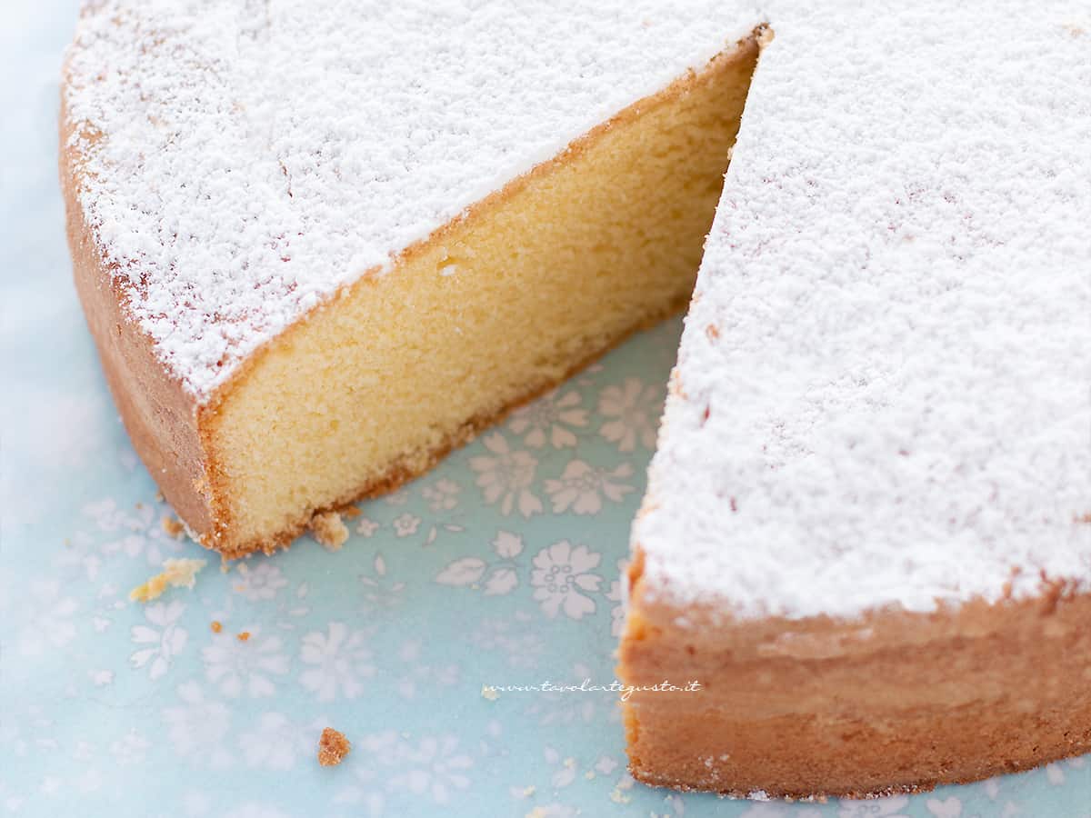 torta paradiso senza glutine - Ricetta di Tavolartegusto