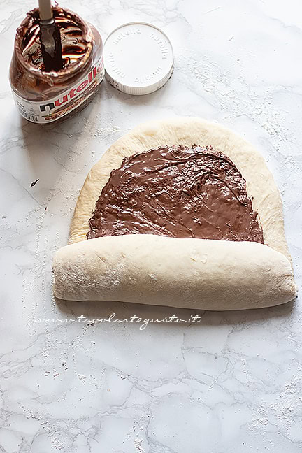 come fare la brioche alla nutella