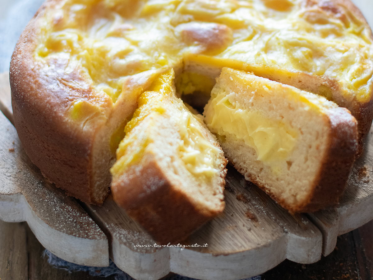 torta cremosa al limone