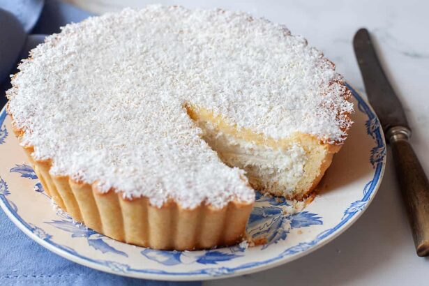 crostata al cocco