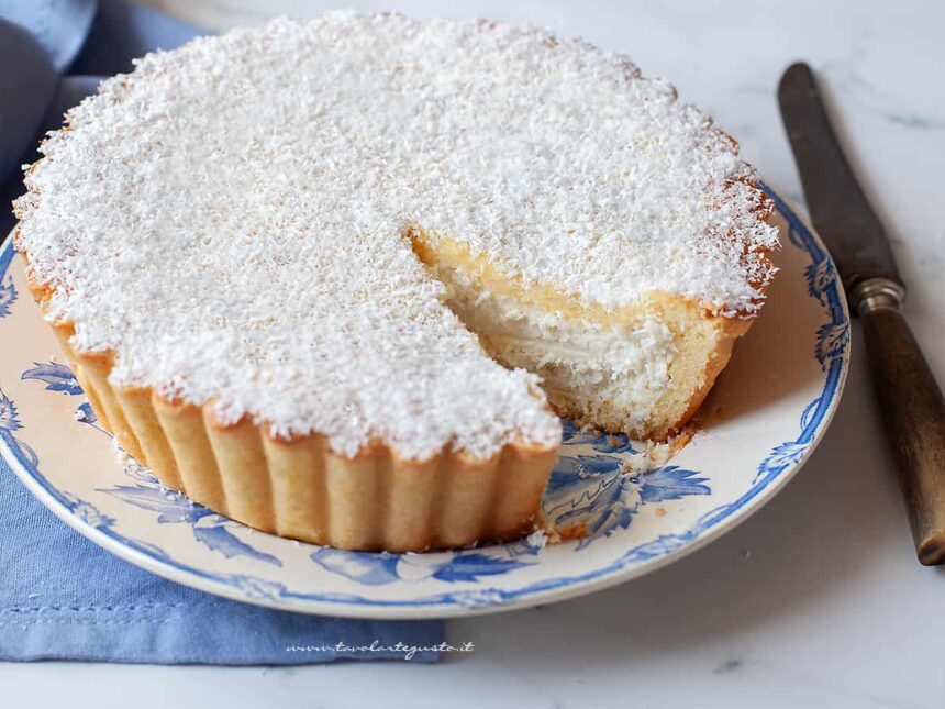 crostata al cocco