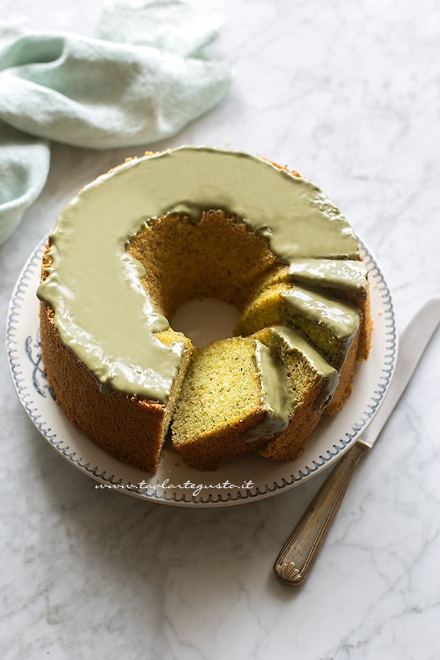 chiffon cake al pistacchio ricetta