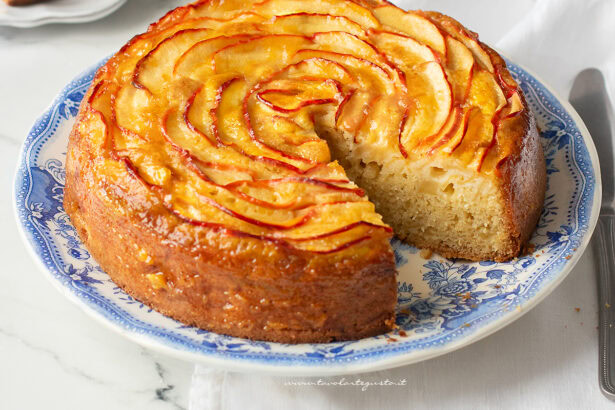 torta mele e mascarpone - Ricetta di Tavolartegusto