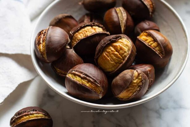 castagne in friggitrice ad aria - Ricetta di Tavolartegusto