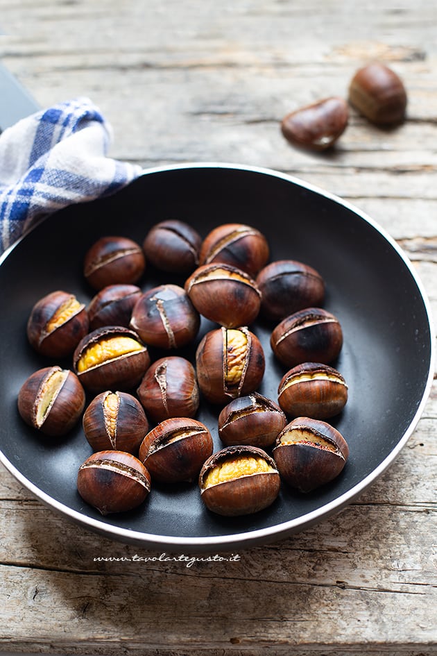 castagne in padella ricetta