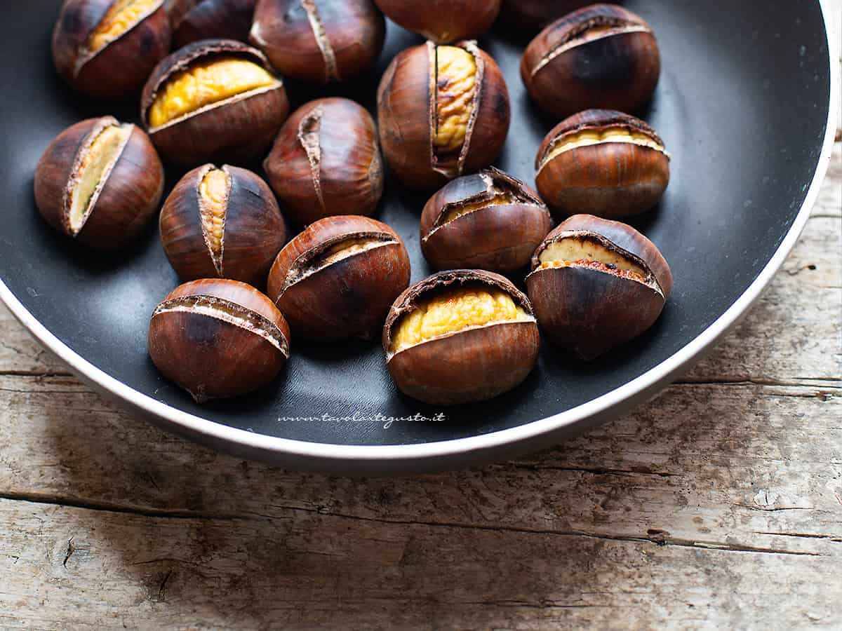 castagne in padella