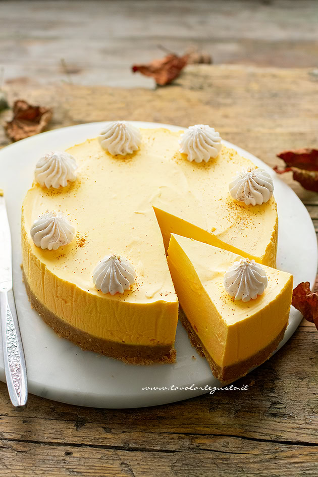 cheesecake alla zucca ricetta