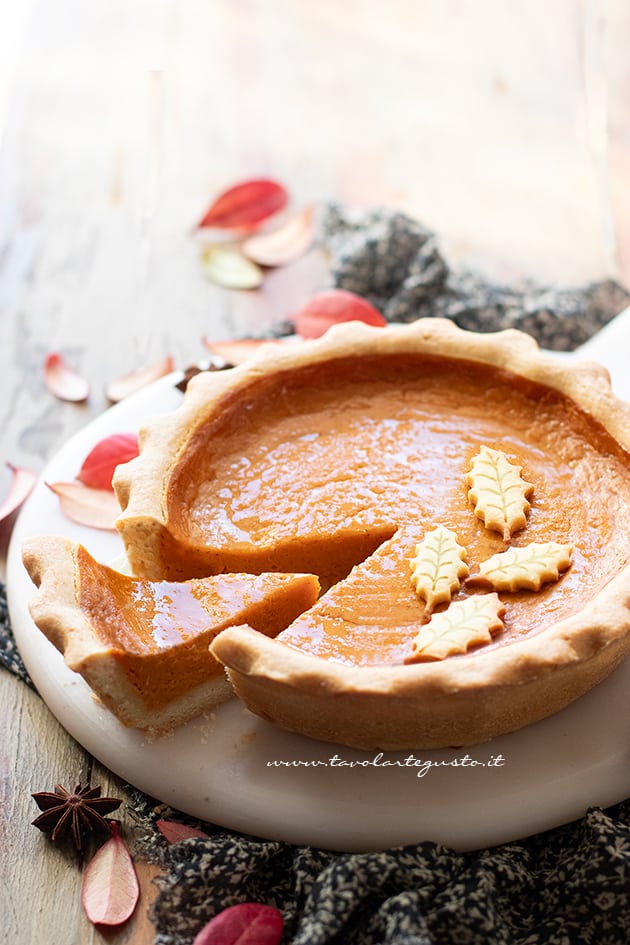 crostata alla zucca