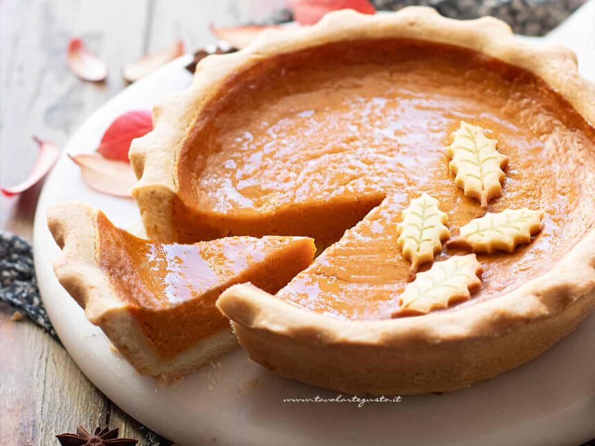 crostata di zucca - Ricetta di Tavolartegusto