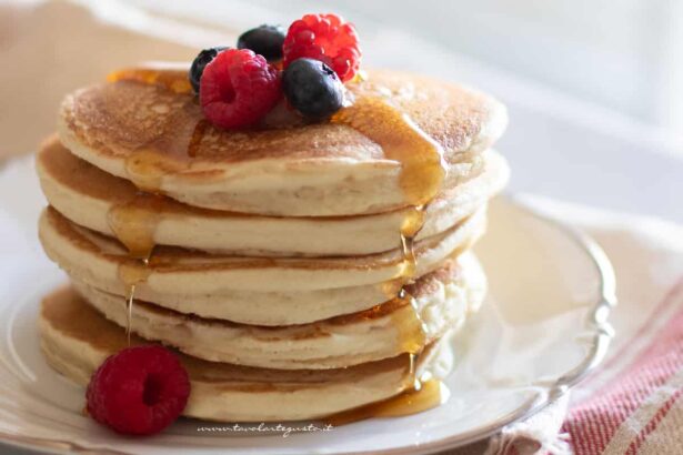 pancake senza uova - Ricetta di Tavolartegusto