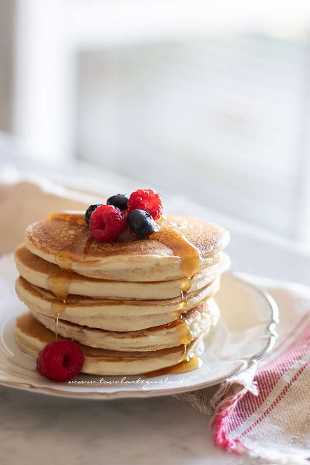 pancake senza uova ricetta