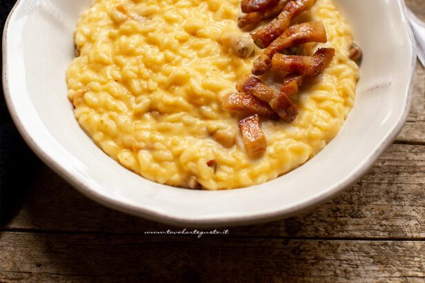 risotto alla carbonara