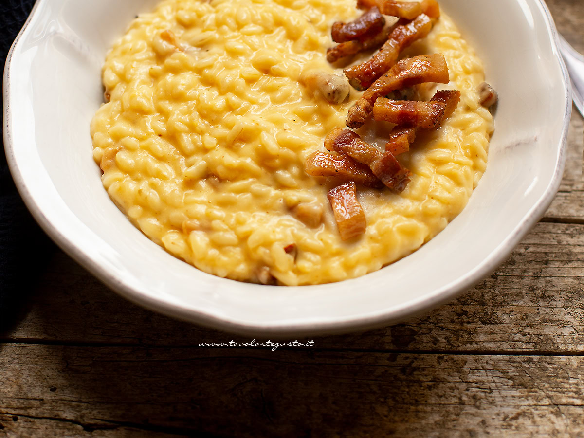 risotto alla carbonara