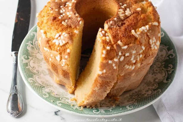 ciambellone friggitrice ad aria - Ricetta di Tavolartegusto