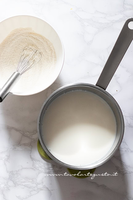 come fare la crema al latte senza uova