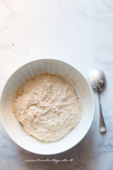 come fare l'impasto delle focaccine